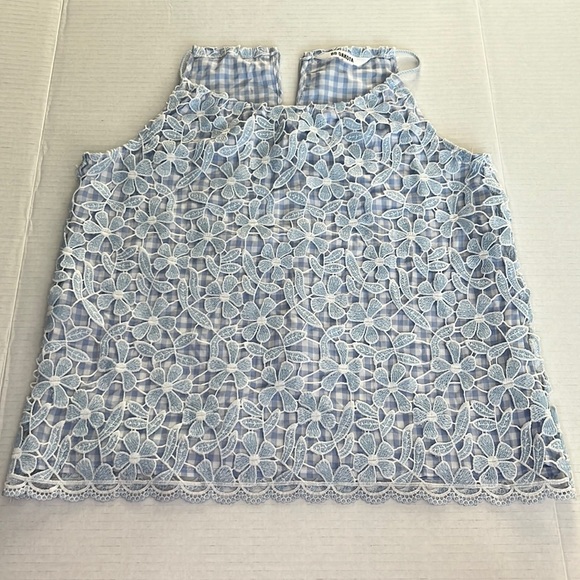BB Dakota Tops - BB Dakota gingham and lace